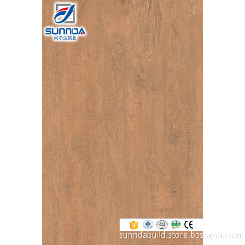 Sunnda vintage red glazed porcelain tile faux solid wood flooring